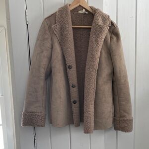 Women’s Marlboro Man Suede and Fleece Western Jacket